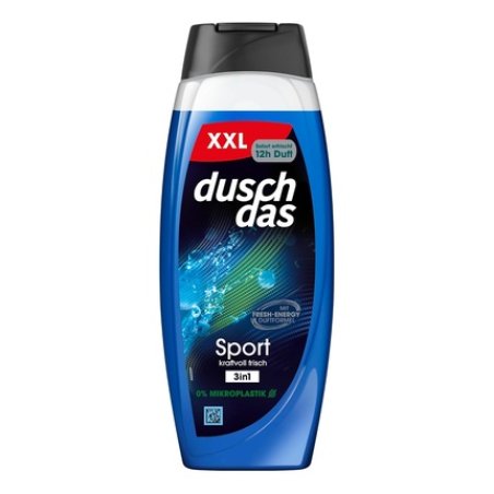 Duschdas 3-in-1 Shower Gel & Shampoo Sport XXL with Fresh Energy