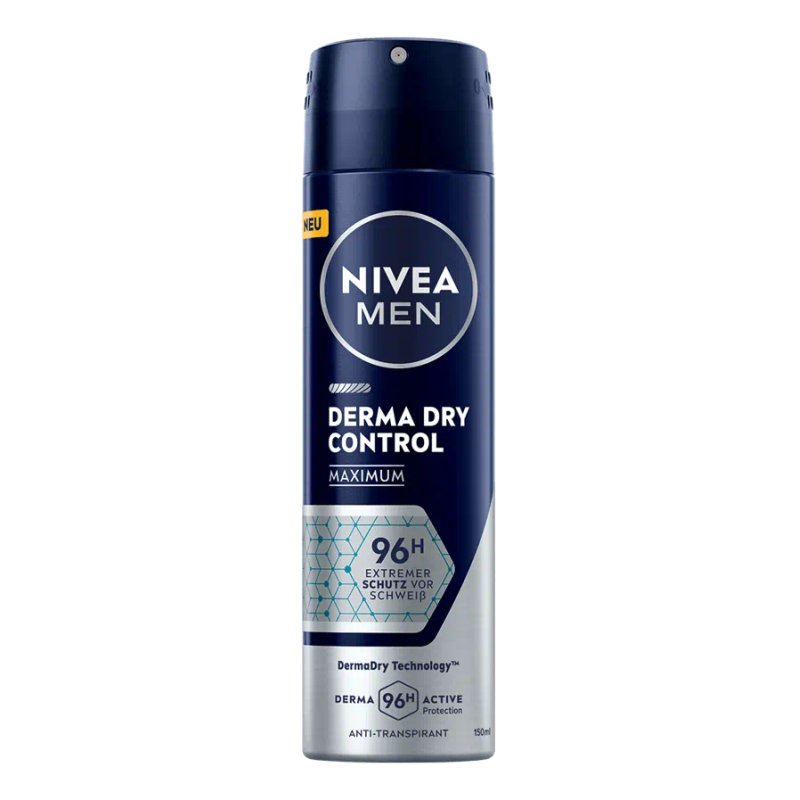 Nivea Men Deodorant Derma Dry Control 150 Ml