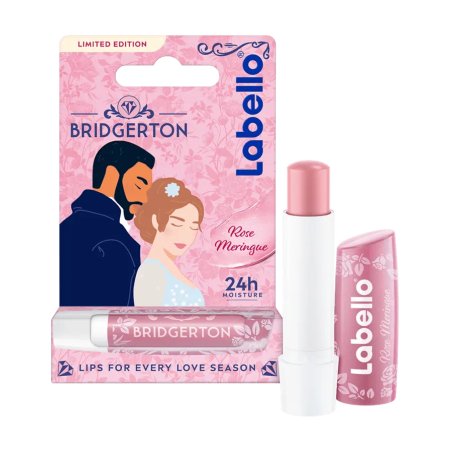 Labello Bridgerton Rose Meringue lip balm & scrub Women 4.8 g