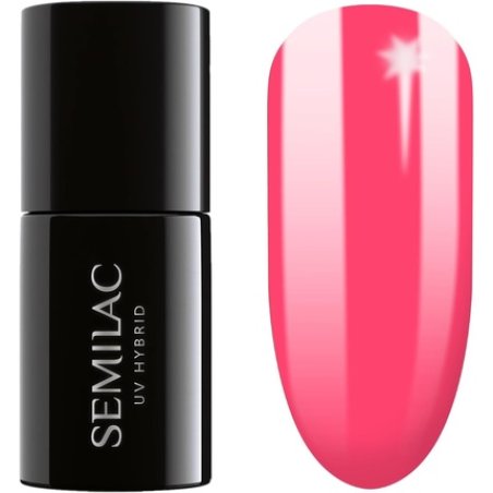 SEMILAC 435 Friendly Magenta Nail UV Gel Polish 7ml