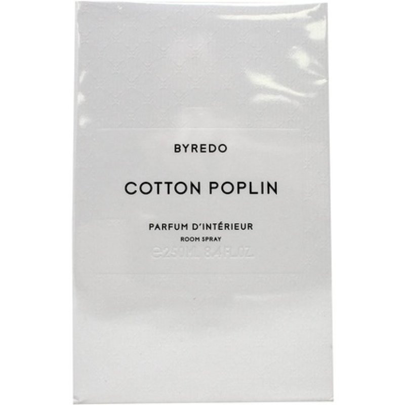 Byredo 253270 8.4 Oz Room Spray - Cotton Poplin
