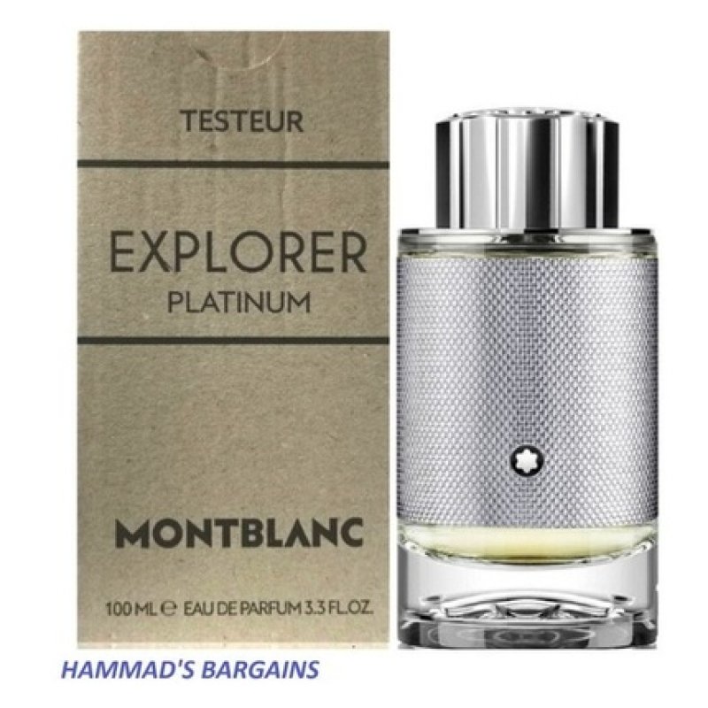 Mont Blanc Explorer Platinum, Eau de Parfum, 100ml, Barbati, Tester