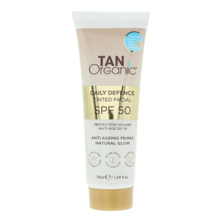 Tanorganic Spf50 Daily Defence Facial Sunscreen 50ml
