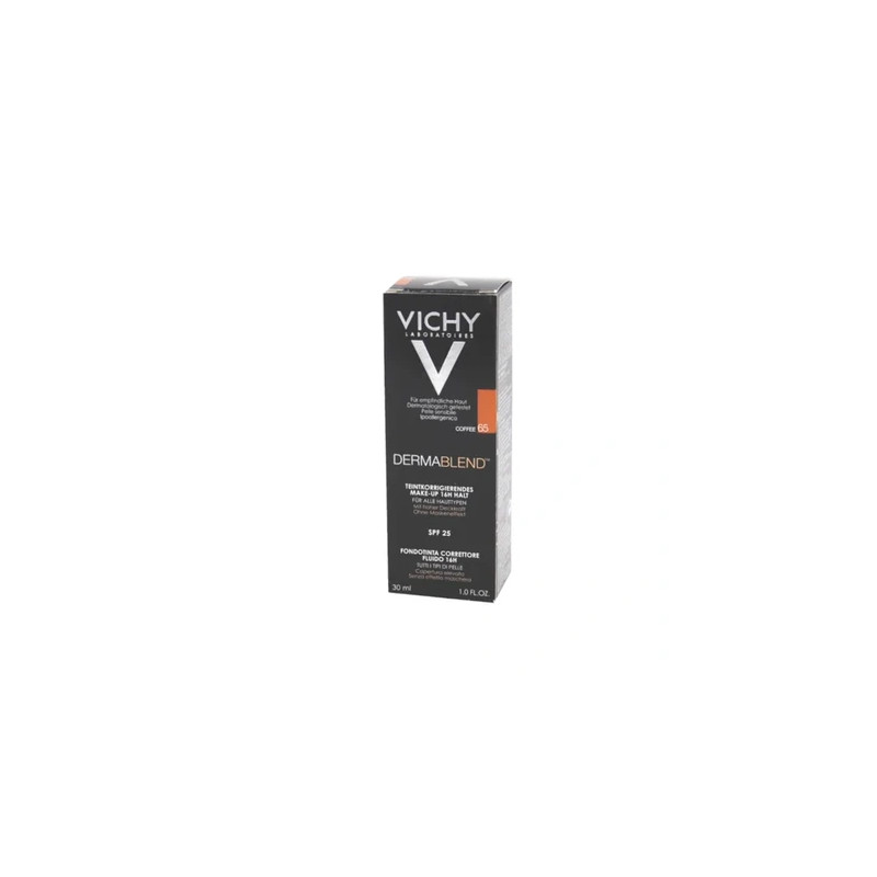 Vichy Dermablend Corrective Foundation 30ml SPF25 65 Coffee Brand New in Box
