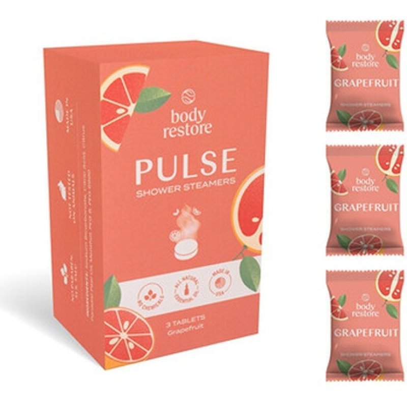 Body Restore Grapefruit Shower Steamers Set