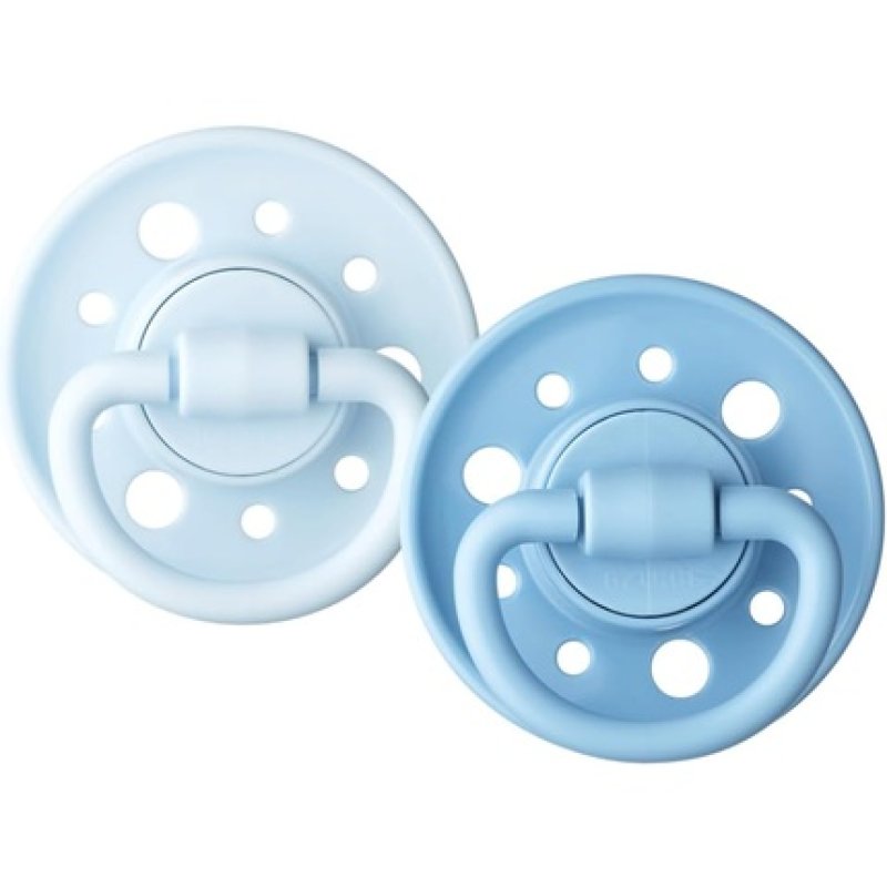 Dodie Gaia Round Pacifiers for Babies 0-6 Months Blue