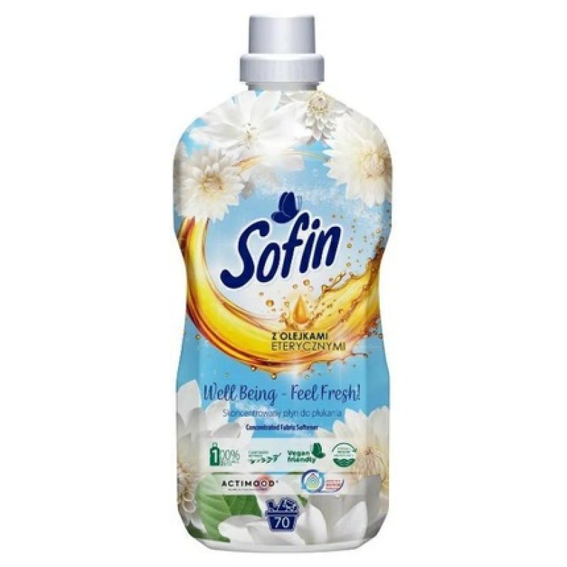 Global Sofin Fabric Softener 14l Well Being Feel Fresh