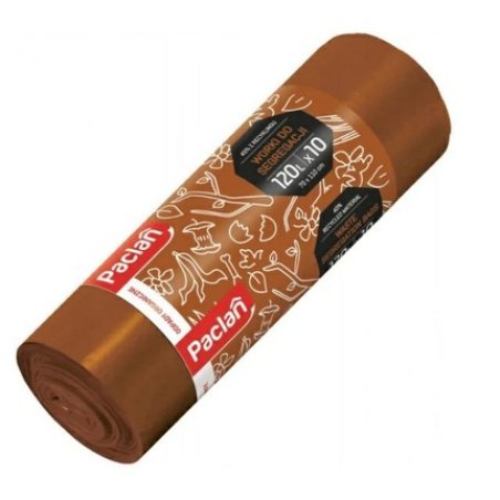 Paclan Trash Bags 120l A10 Brown Bio 9385