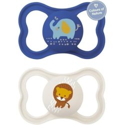 MAM Air 215S Silicone Pacifier Boy 2 Pieces