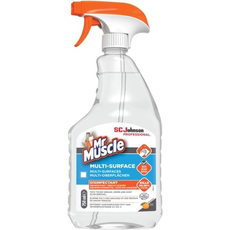 Mr Muscle SC Johnson Professional Multi-Surface Cleaner 750ml