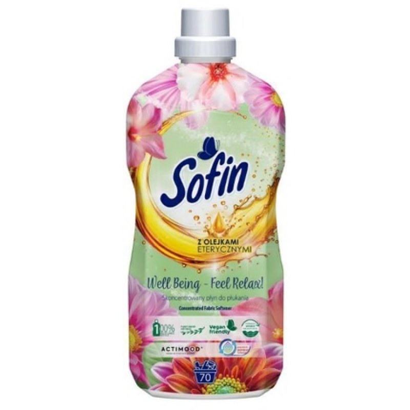 Global Sofin Fabric Softener 14l Well Being Feel Relax