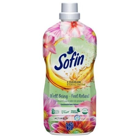 Global Sofin Fabric Softener 14l Well Being Feel Relax