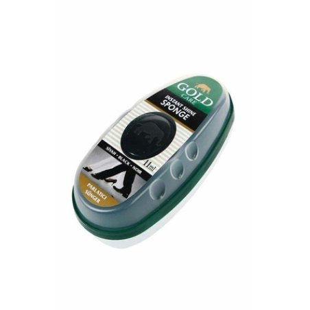 Mattes Shoe Sponge Goldcare 11ml Black Polishing
