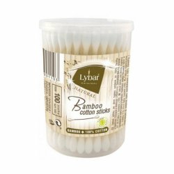 Mattes Lybar A100 Cosmetic Sticks Bamboo Round Box