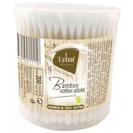 Mattes Lybar A200 Cosmetic Sticks Bamboo Round Box
