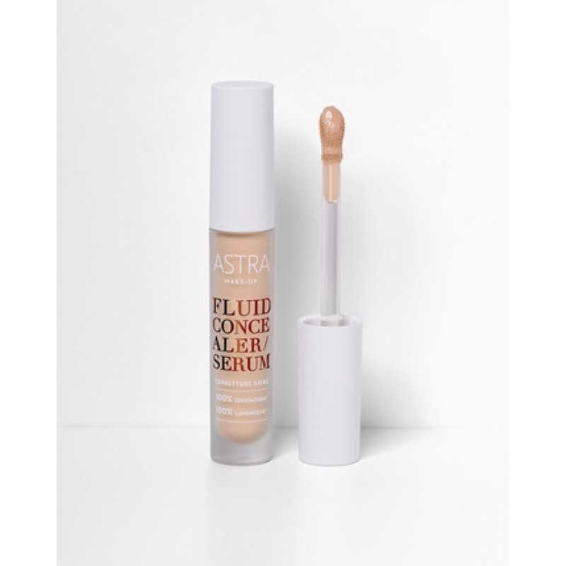 Astra Make Up Fluid Concealer Serum Mid Dark