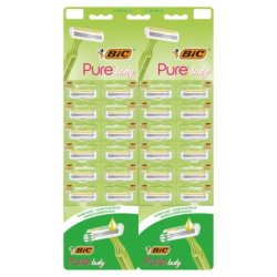 Bic Pure Lady 3-Blade Razor - Pack of 24