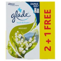 Glade Touch & Fresh Muguet Air Freshener Refill Pack of 3 x 10ml