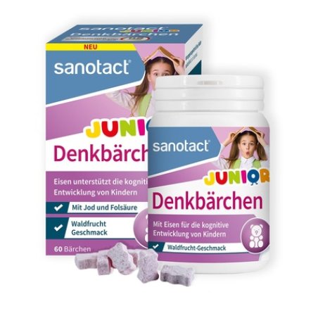 Sanot Junior Denkbar 60 Pieces 66 Grams Children's Health Supplement