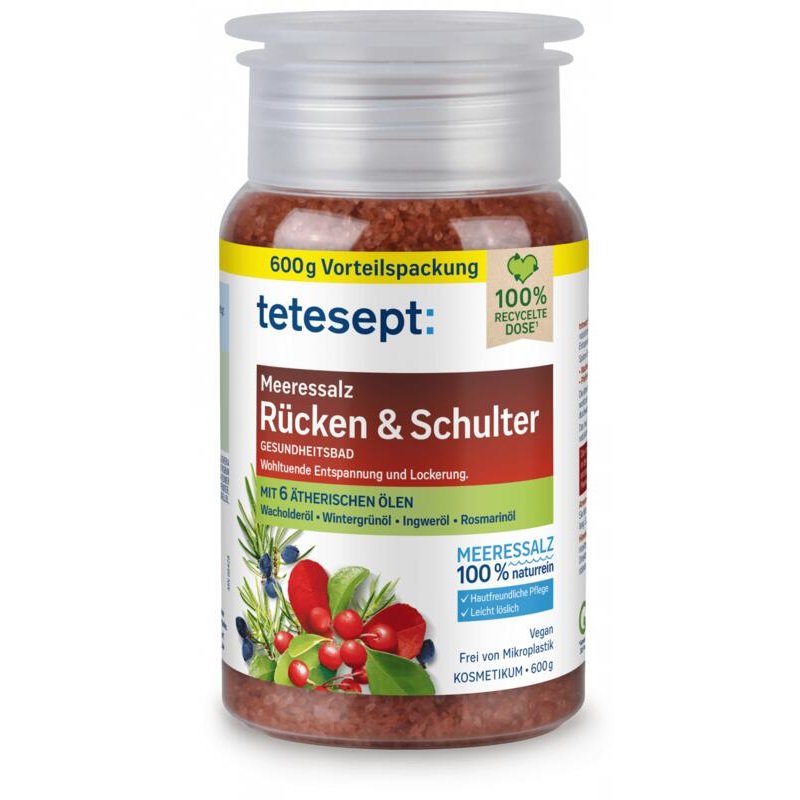 TETESEPT Sea Salt Back & Shoulder 600g
