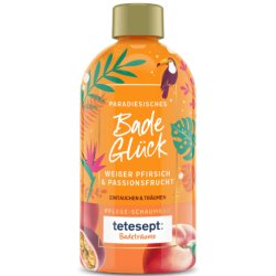 Tetesept Pflege-Schaumbad Paradiesisches Badeglück Bath oil 420 ml Pêche