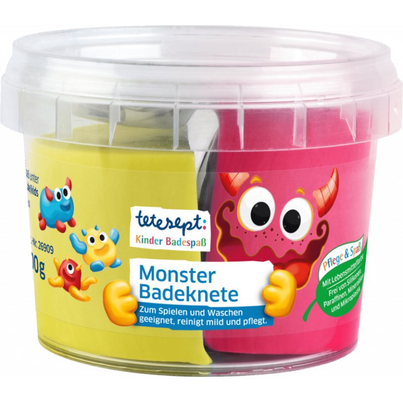 Tetesept Kinder Monster Badeknete assorted Bath toy Multicolour