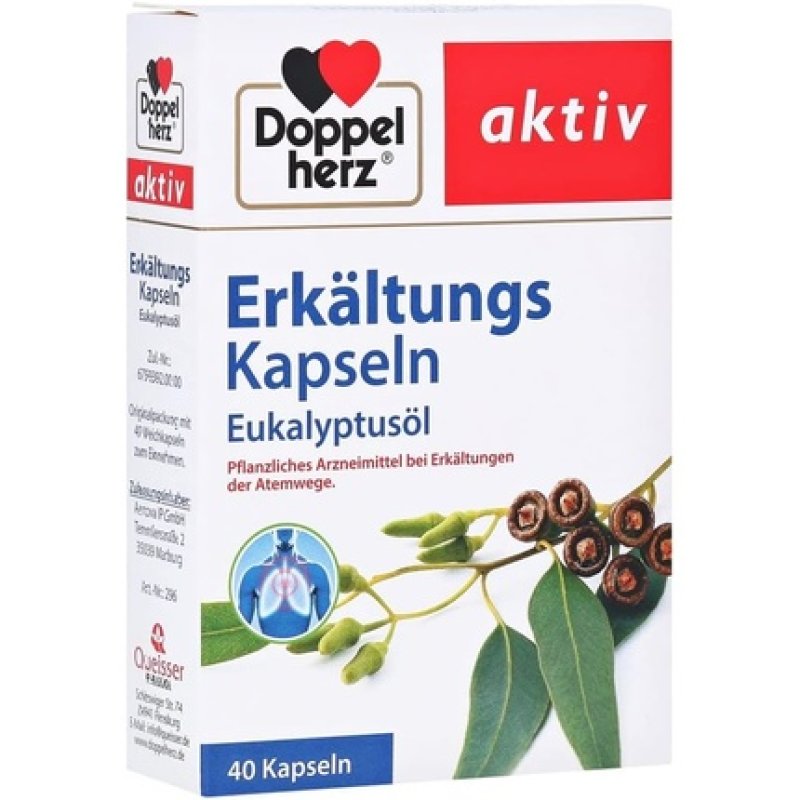 Doppelherz Cold Capsules Eucalyptus Oil
