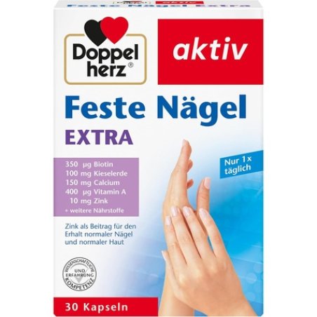 Doppelherz Strong Nails Extra With Zinc For Maintaining Normal Nails And Skin 30 Capsules