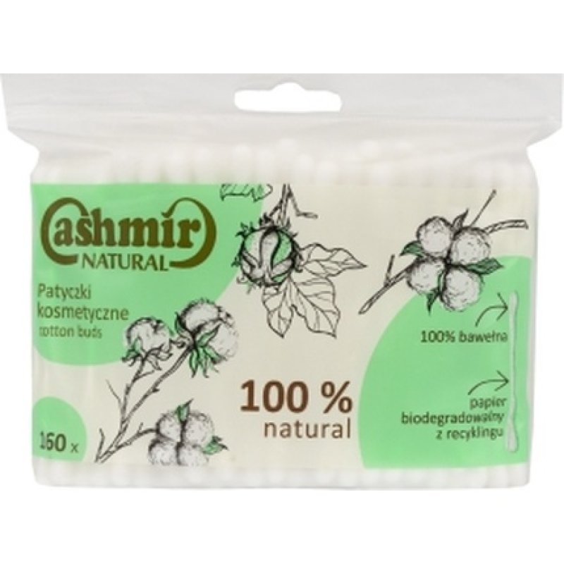Cashmir Eco Cotton Swabs 160 Pieces