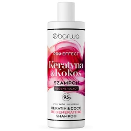 Barwa Shampoo With Keratin And Coconut 380ml