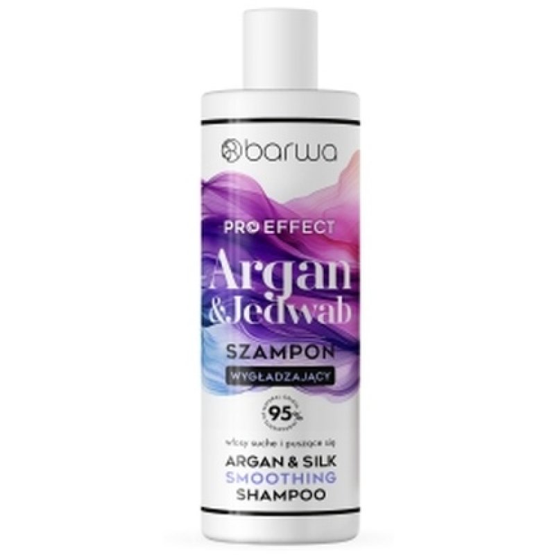 Barwa Shampoo With Argan Oil And Silk 380ml