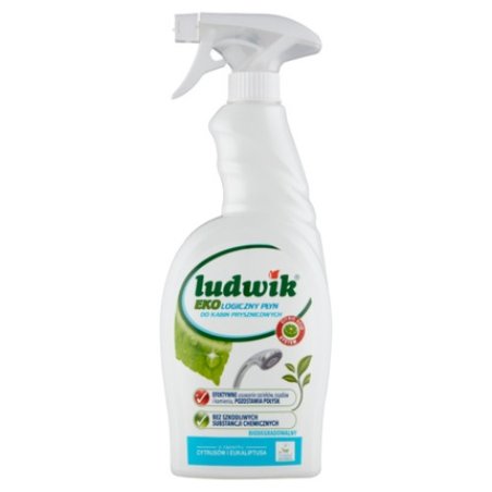 Ludwik Eco-Friendly Shower Gel Liquid with Citrus and Eucalyptus Fragrance 750ml