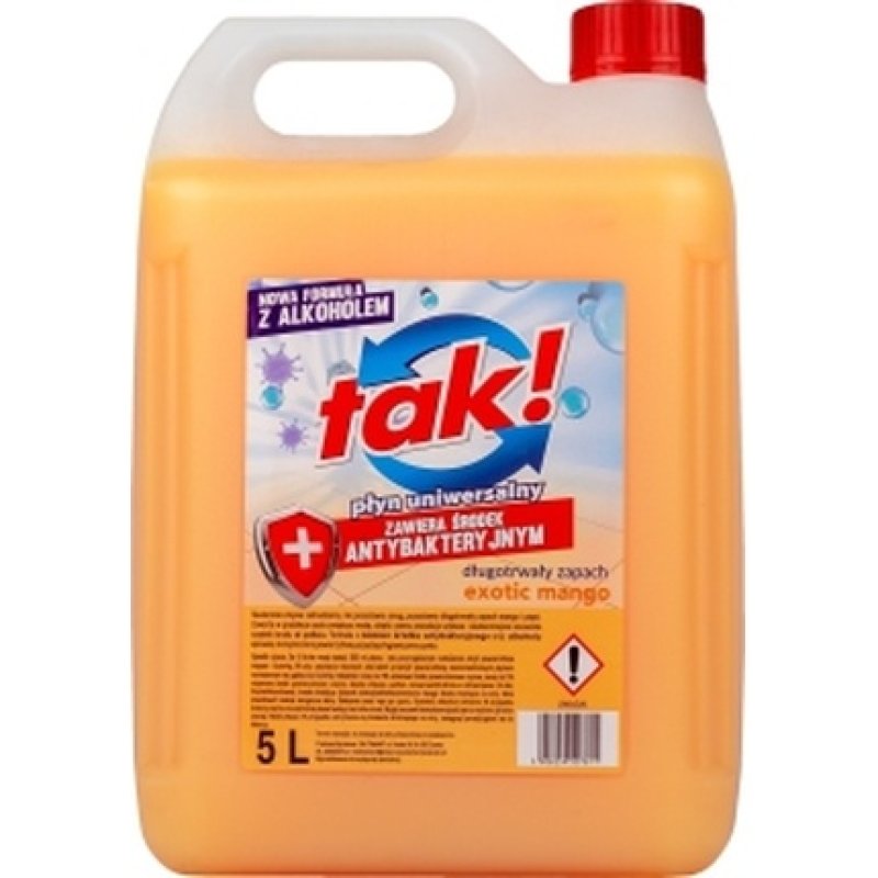 Tak Universal Cleaning Product 5 Liters With Bacteria