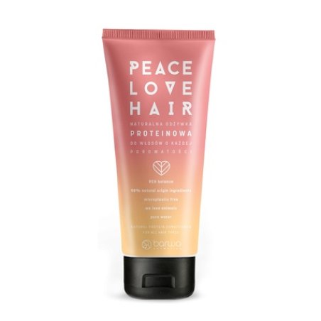Peace Love Hair Natural Protein Conditioner For Hair Of Any Porosity 180ml