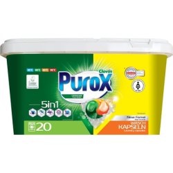 Purox Universal Laundry Capsules 20 Washes Dual-Compartment for Whites
