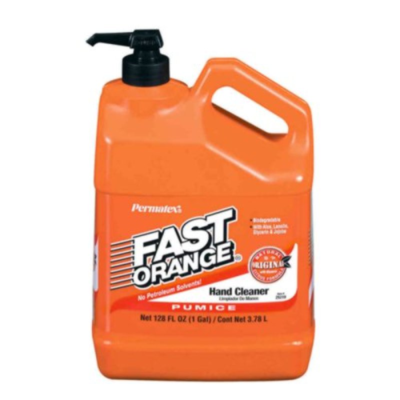 Permatex Fast Orange Pumice Lotion Workshop Garage Hand Scrub Cleaner 3.7 Litre