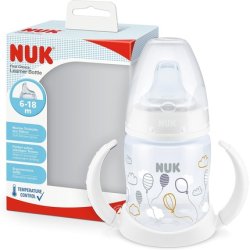 Nuk First Choice Sippy Cup 150ml with Easy-Grab Handles and Orthodontic Silicone