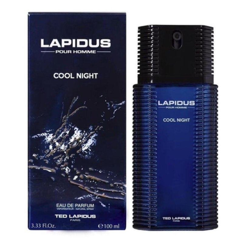 Ted Lapidus Cool Night Eau De Parfum For Men 100ml