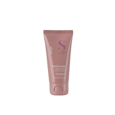 Alfaparf Milano Semi Di Lino Moisture Nutritive Travel Size Mask for Dry Hair 1.69 fl. oz.