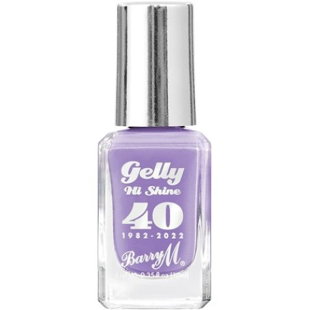 Barry M Gelly Nail Paint Party Ring Lilac