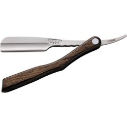 Feather Artist Club SS Shavette Razor with Scottish Wood Handle
