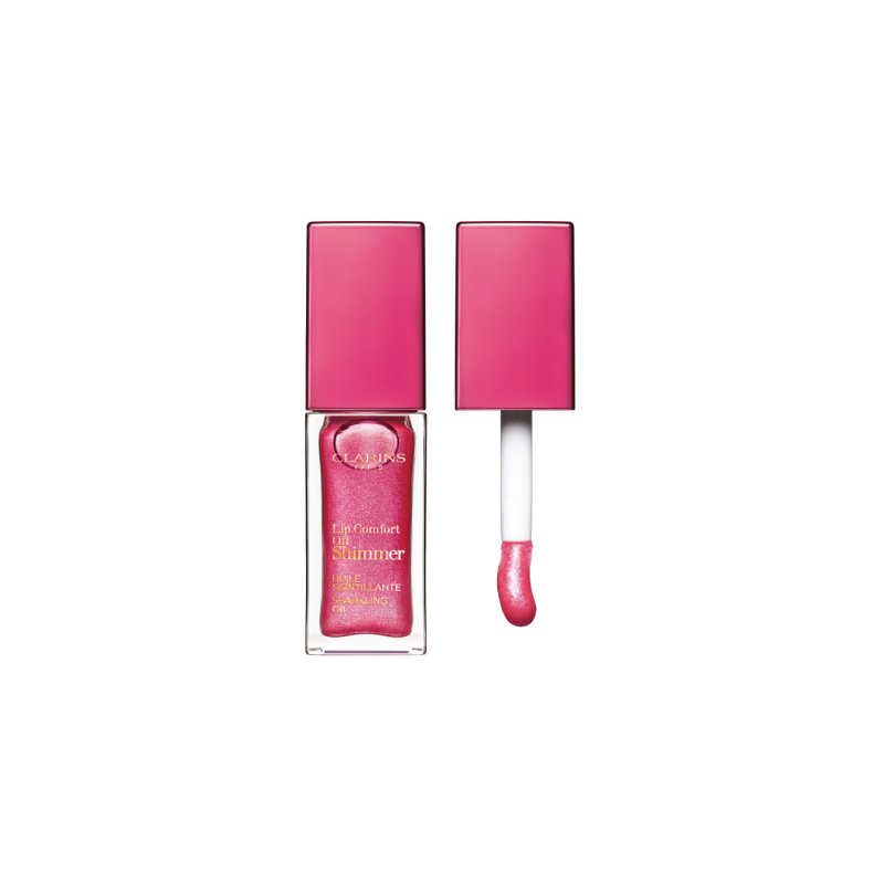 Clarins Lip Comfort Oil Shimmer brillant à lèvres 7 ml 05 Pretty in Pink