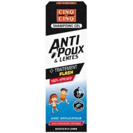 Cinq Sur Cinq Anti-Lice and Nits Shampoo Gel 400ml
