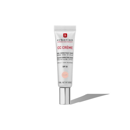 Erborian Cc Cream With Centella Spf30 Light 15 Ml Super Bb Concealer Spf25 Nude 3 Ml