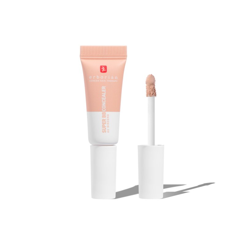 Erborian Cc Cream With Centella Spf30 Light 15 Ml Super Bb Concealer Spf25 Nude 3 Ml