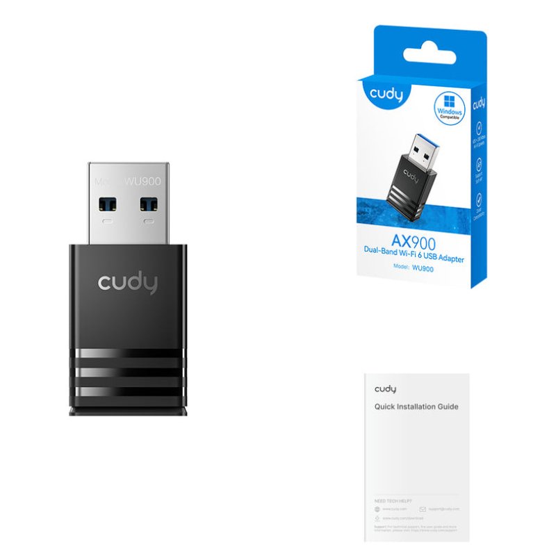 Adapter Cudy WU900 Wi-Fi 6 USB