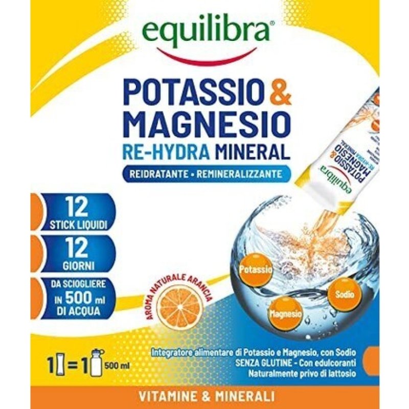 Balance Dietary Potassium & Magnesium Supplements Re-Hydra Mineral Integr