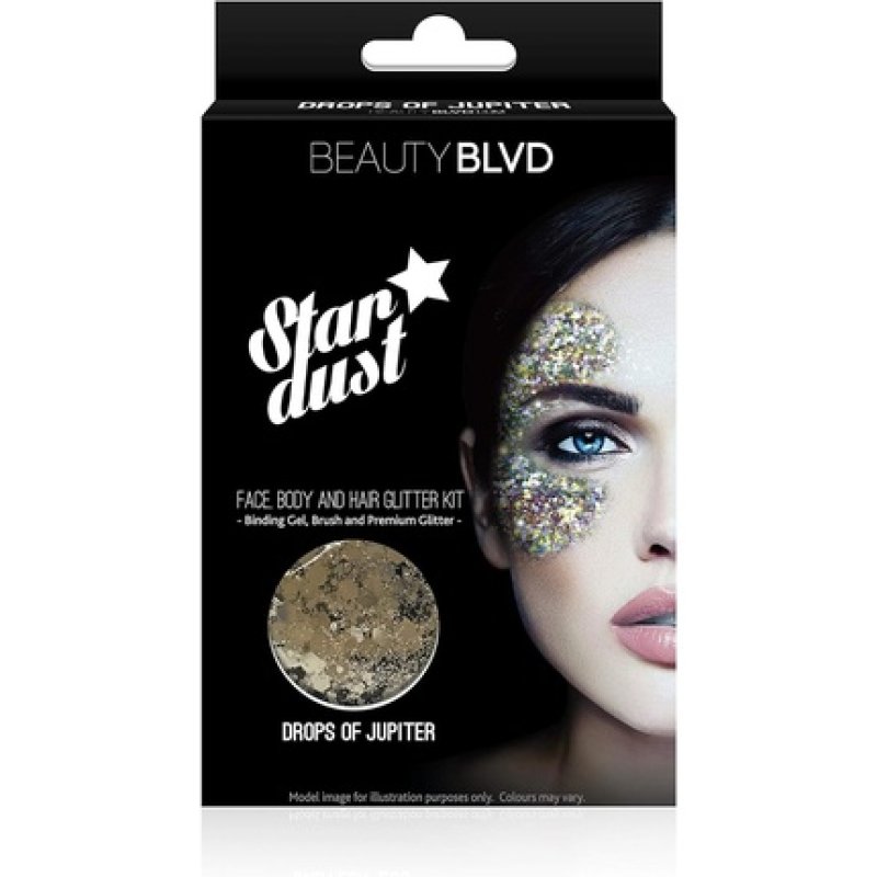BEAUTYBLVD Stardust Cruelty Free Glitter Professional Kit Drops of Jupiter