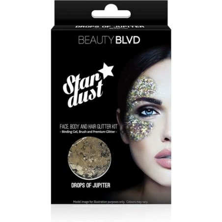 BEAUTYBLVD Stardust Cruelty Free Glitter Professional Kit Drops of Jupiter