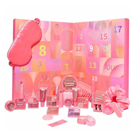 Sunkissed 25 Days Of Beauty Advent Calendar Book With 25 Pieces